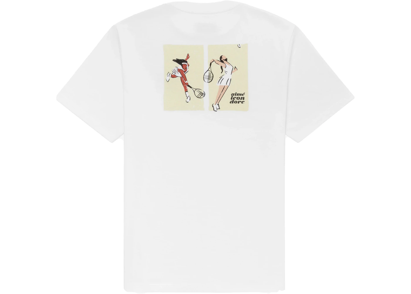 Aime Leon Dore Sport Graphic Tee White Men's SS22 GB Aime Leon Dore Sport Graphic Tee White Men's SS22 GB