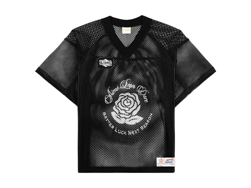 Aime Leon Dore Stadium Cropped Practice Jersey Jet Black