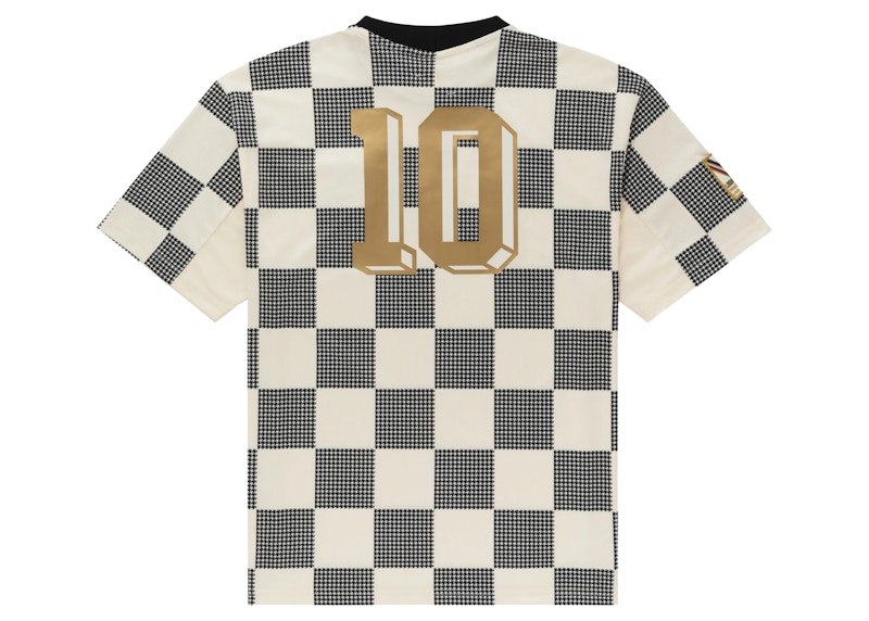 Checkered discount soccer jersey