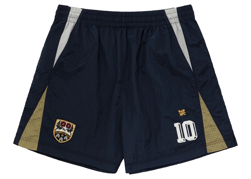 Pre-owned Aimé Leon Dore Men's Aime Leon Dore Team Soccer Short In Navy Blue