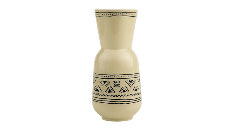 Vaso con motivi tessili Aime Leon Dore Multicolore