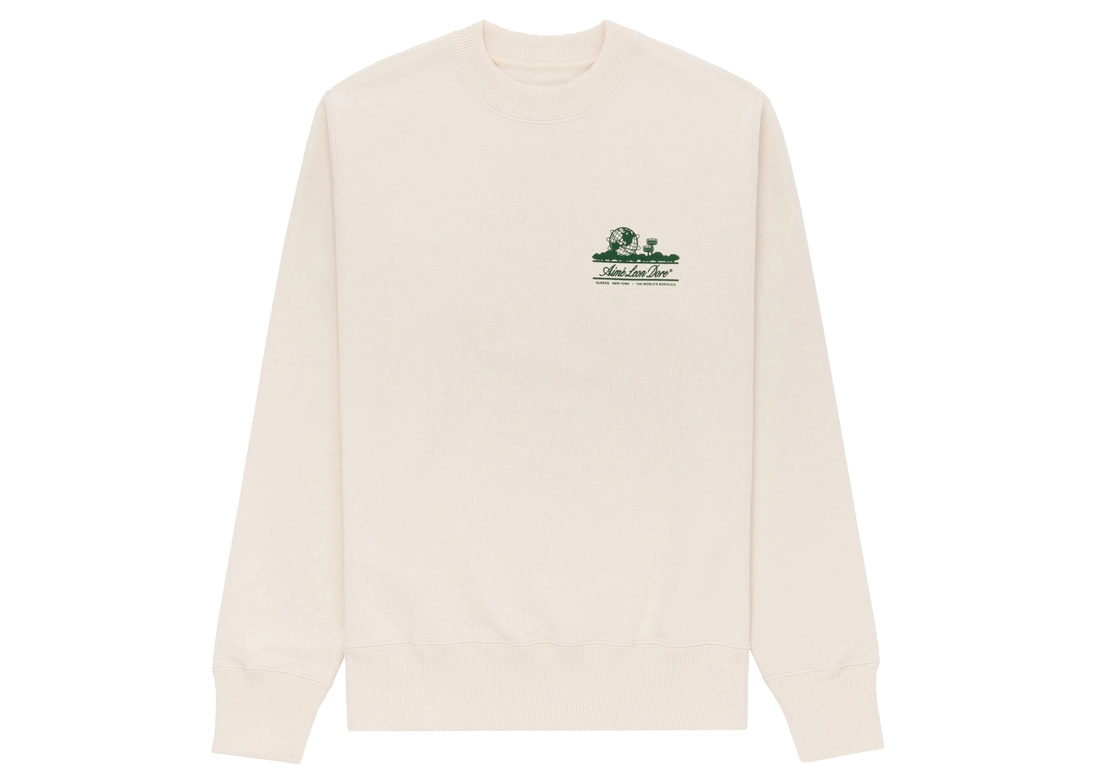 Aime Leon Dore Unisphere Crewneck Sweatshirt Cream メンズ - SS22 - JP