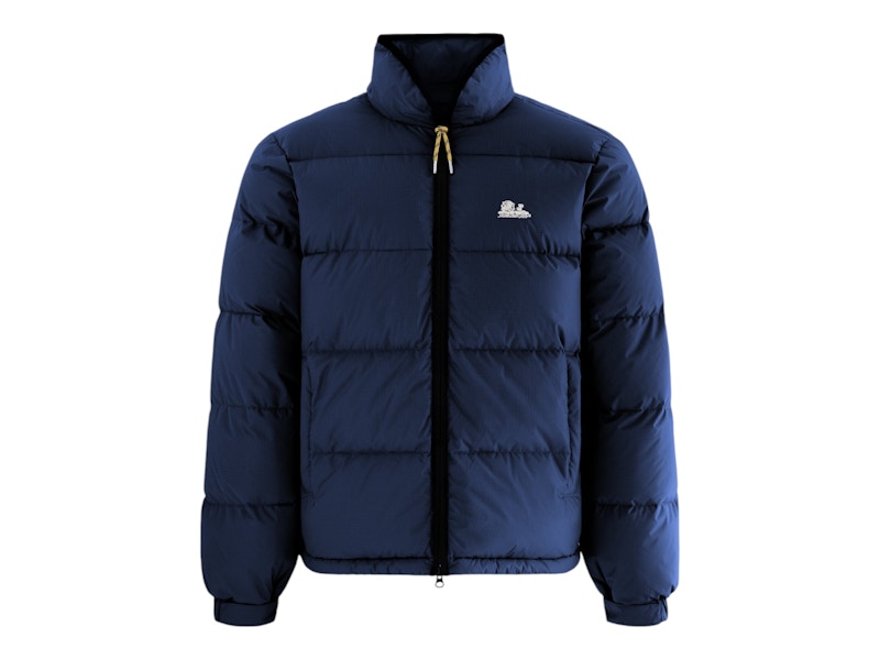 Aime Leon Dore Unisphere Down Puffer Jacket Blue Men's - FW24 - US