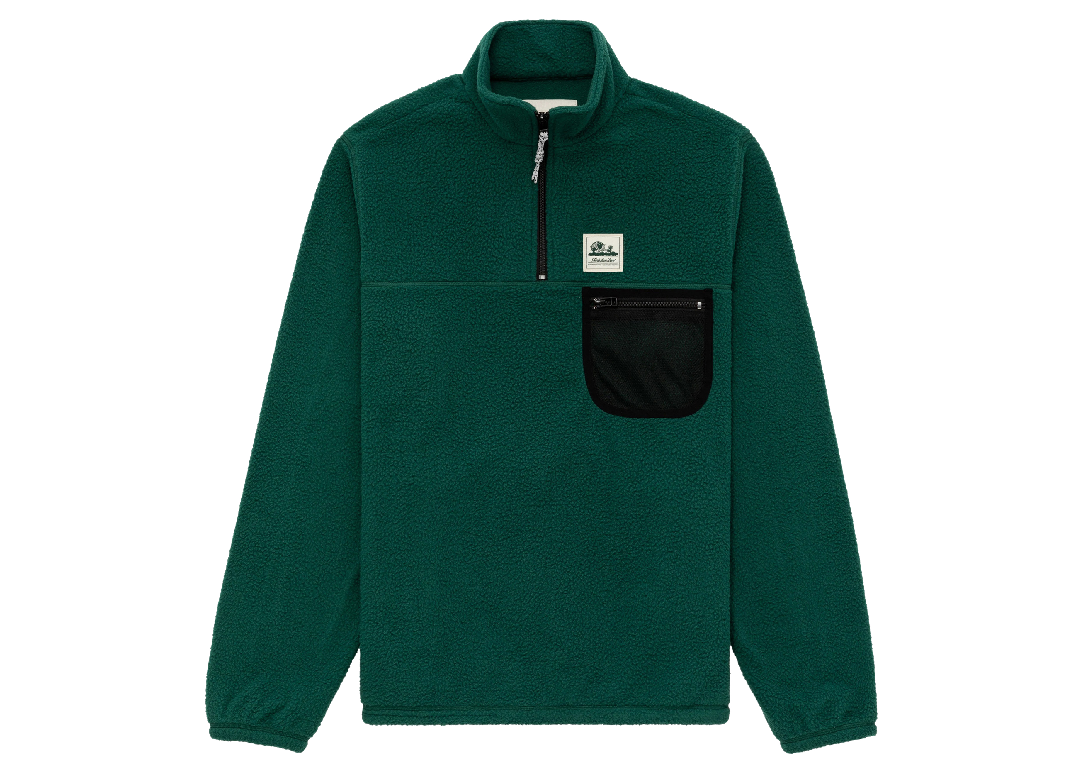 Aime Leon Dore Unisphere Fleece Pullover Green Men's - SS22 - US