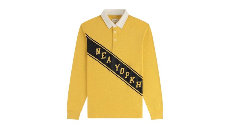 Aime Leon Dore Vintage Slub Rugby Yellow