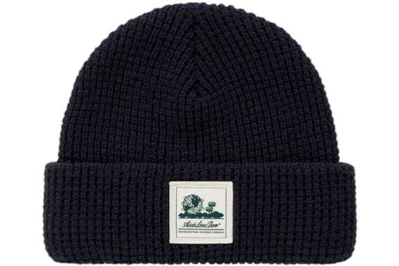 Aime Leon Dore Waffle Knit Beanie Navy