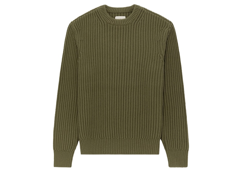 Aime Leon Dore Waffle Knit Sweater Green Men's - FW22 - US