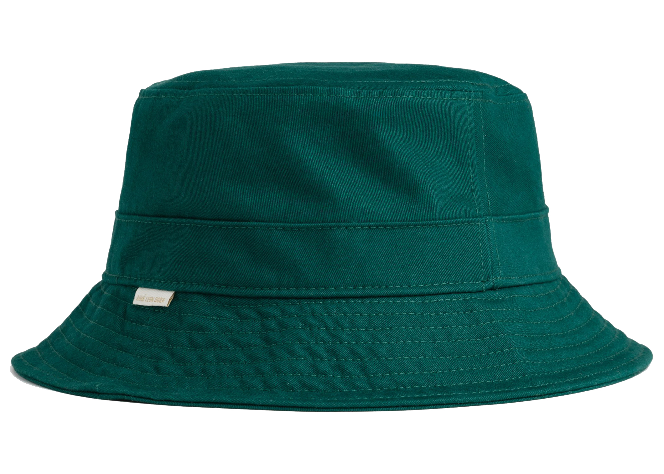 Aime Leon Dore Washed Chino Bucket Hat Green Men's - SS21 - US