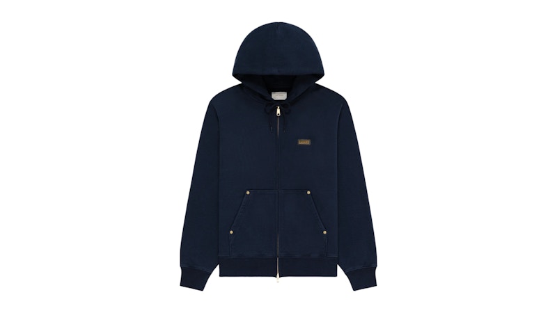 Aimé Leon Dore ネイビー パーカー　XL Aime Leon Dore Washed Full-Zip Hoodie Navy Men's - SS25 - US