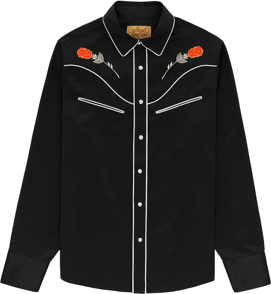 Aime Leon Dore Western Shirt Black Men's - SS22 - GB