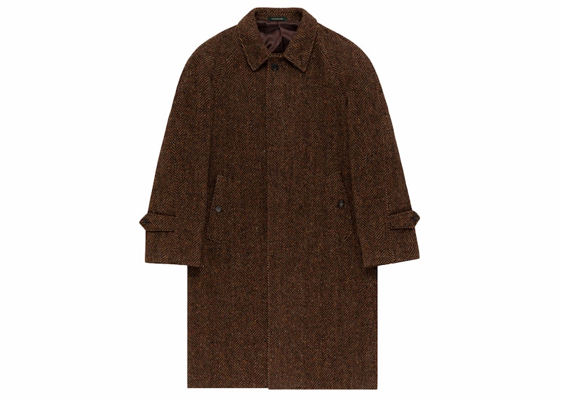 Aime Leon Dore Wool Topcoat Brown Men's - FW23 - US