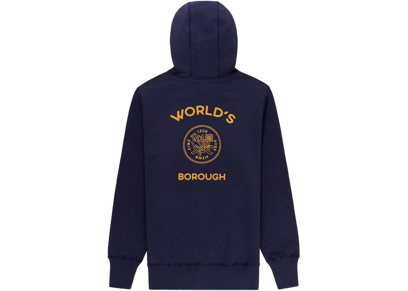 Aime leon dore navy hoodie Clearance