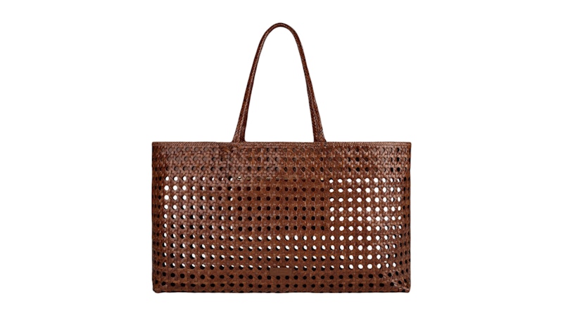 Aime Leon Dore Woven Leather Tote Bag Brown メンズ - SS26 - JP