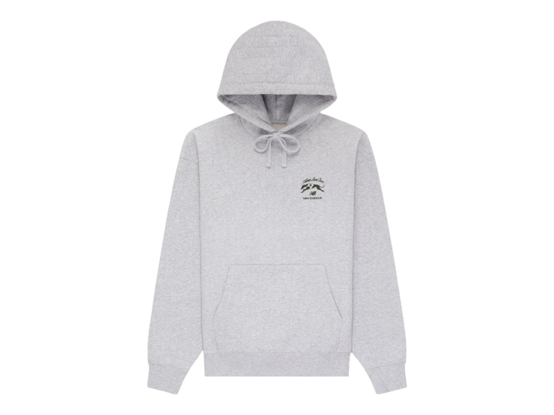 Pre-owned Aimé Leon Dore Men's Aime Leon Dore X New Balance 997 Drop Needle Hoodie In Grey