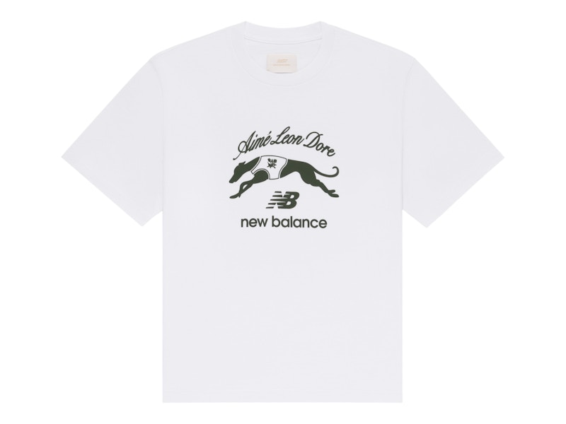 Aime Leon Dore x New Balance 997 Logo Tee White Men's - FW24