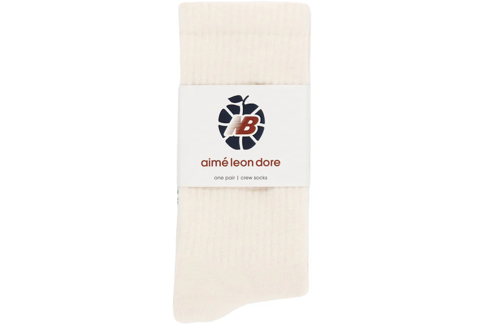 Aime Leon Dore x New Balance Crew Sock Off-White