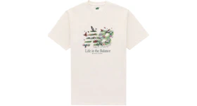 Aime Leon Dore x New Balance Life In The Balance Graphic Tee Off-White