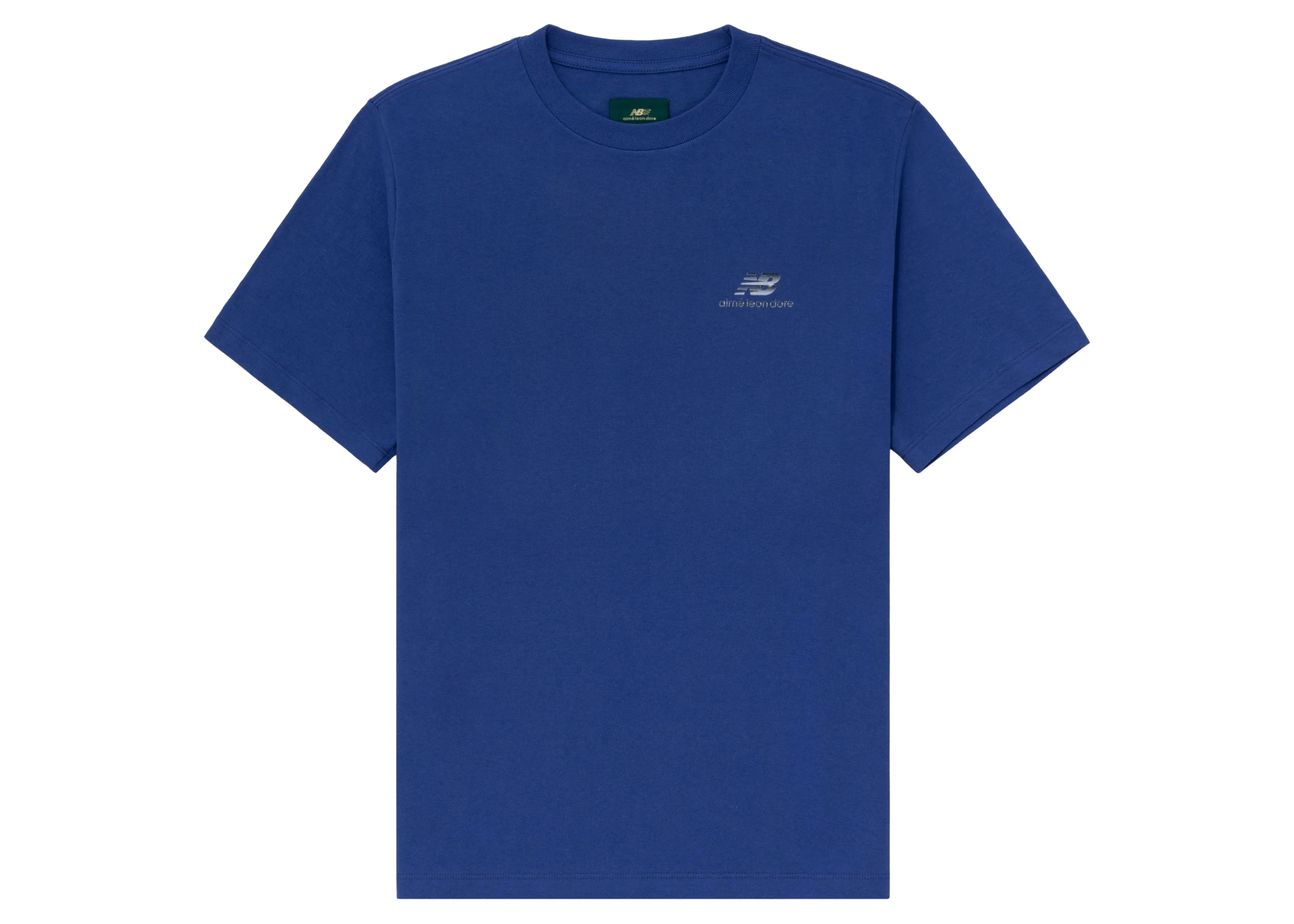 Aime Leon Dore x New Balance Logo Tee Blue Men's - SS23 - US