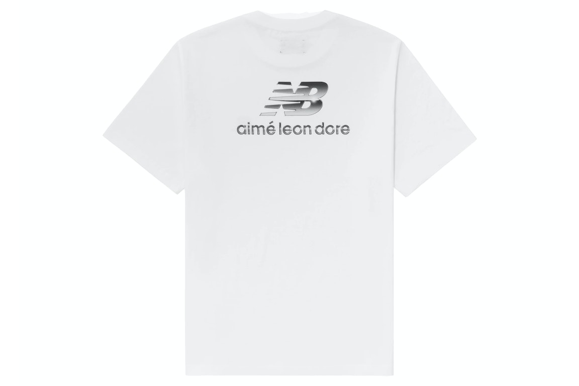 Pre-owned Aimé Leon Dore Aime Leon Dore X New Balance Logo Tee White