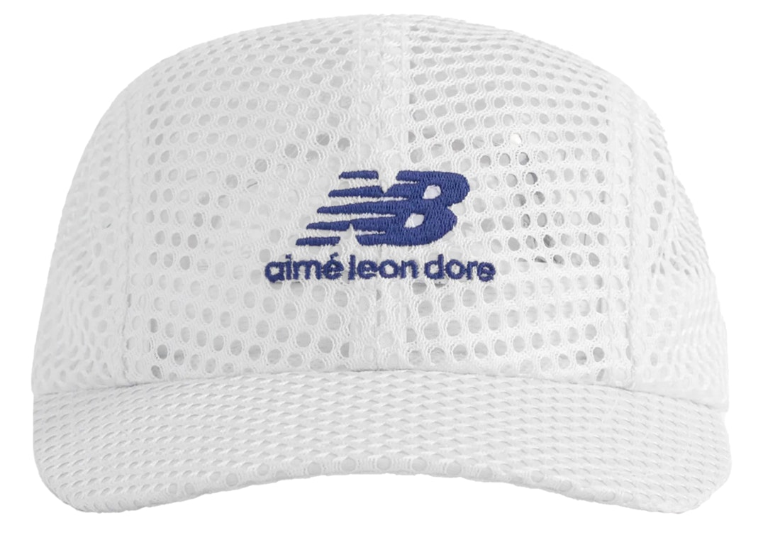 Pre-owned Aimé Leon Dore Aime Leon Dore X New Balance Mesh Hat (ss23) White