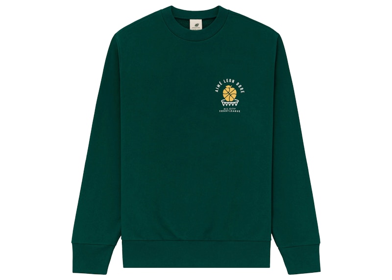 Aime Leon Dore x New Balance SONNY League Crewneck Sweatshirt Green