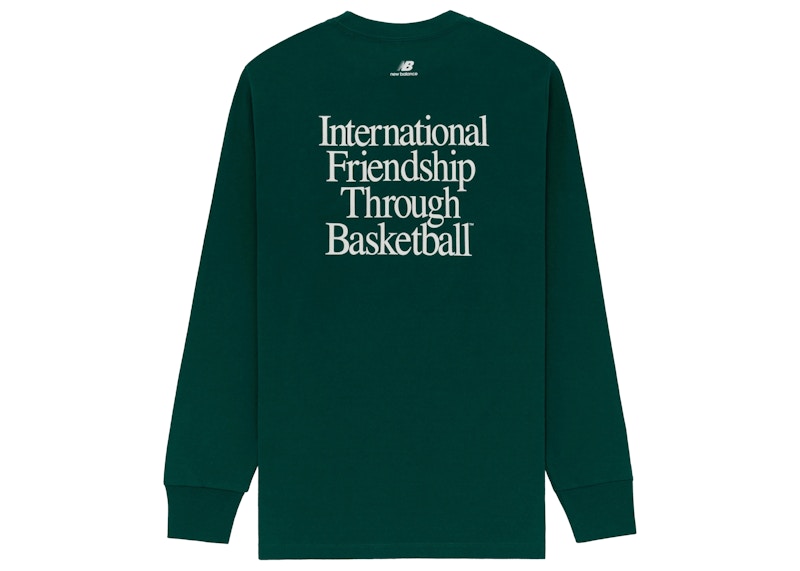 Aime Leon Dore x New Balance SONNY League Long-Sleeve Tee Green 