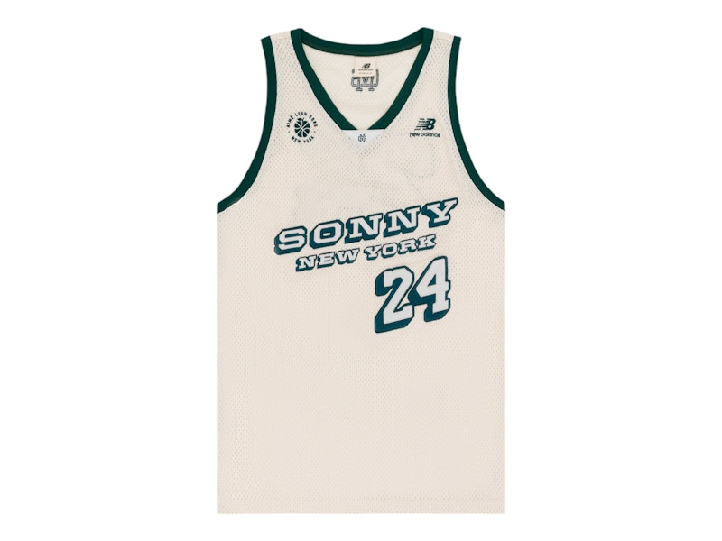 Pre-owned Aimé Leon Dore Men's Aime Leon Dore X New Balance Sonny Ny Iftb Jersey In Cream