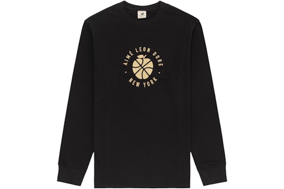 Aimé Leon Dore x New Balance Sonny NY Long-Sleeve Tee (FW24) Noir