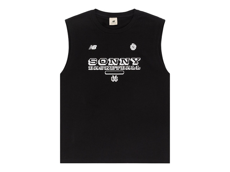 Pre-owned Aimé Leon Dore Men's Aime Leon Dore X New Balance Sonny Ny Warmup Tank Top In Black