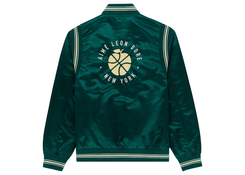 Aime Leon Dore x New Balance Team Jacket Green - SS21 Men's - US