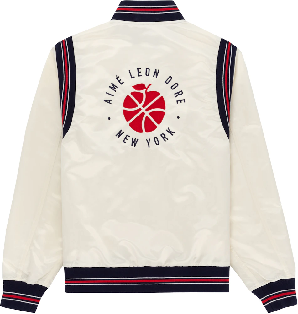 Aime Leon Dore x New Balance Team Jacket White Men's - SS21 - US