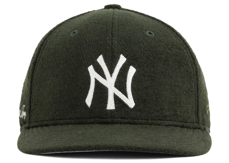 Aime Leon Dore x New Era Moleskin Yankees Hat Green Men's