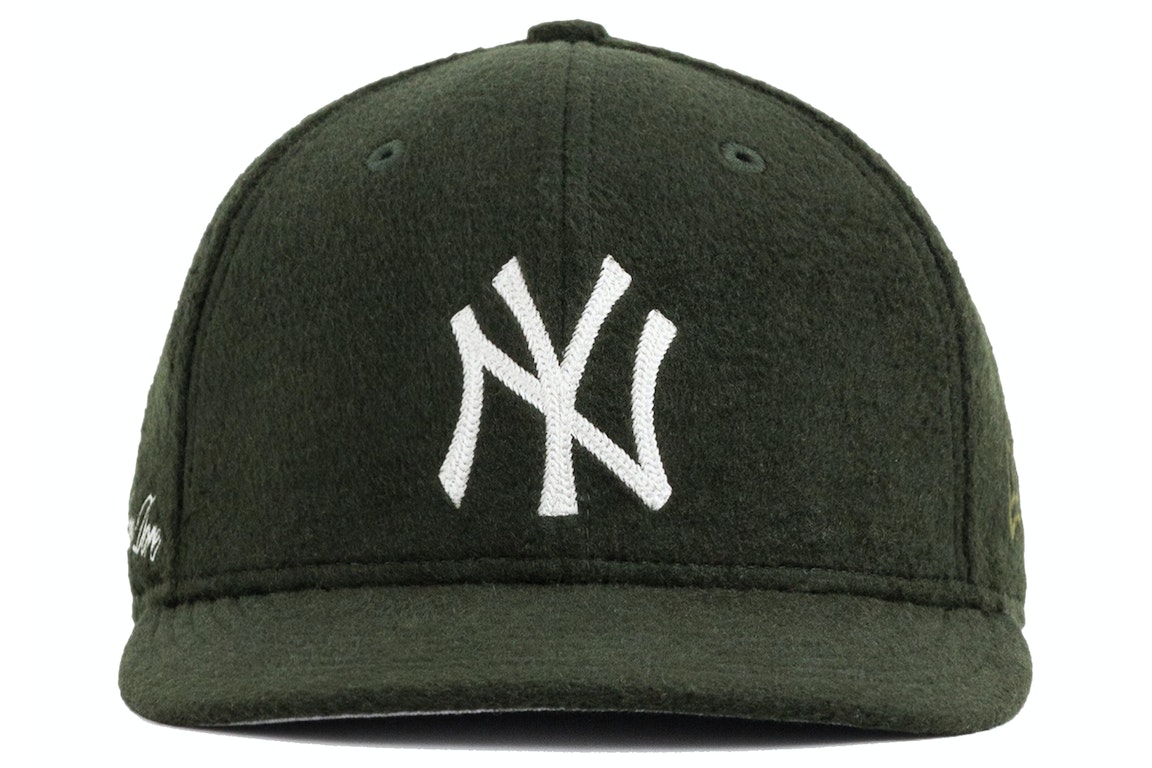 Pre-owned Aimé Leon Dore Aime Leon Dore X New Era Moleskin Yankees Hat Green