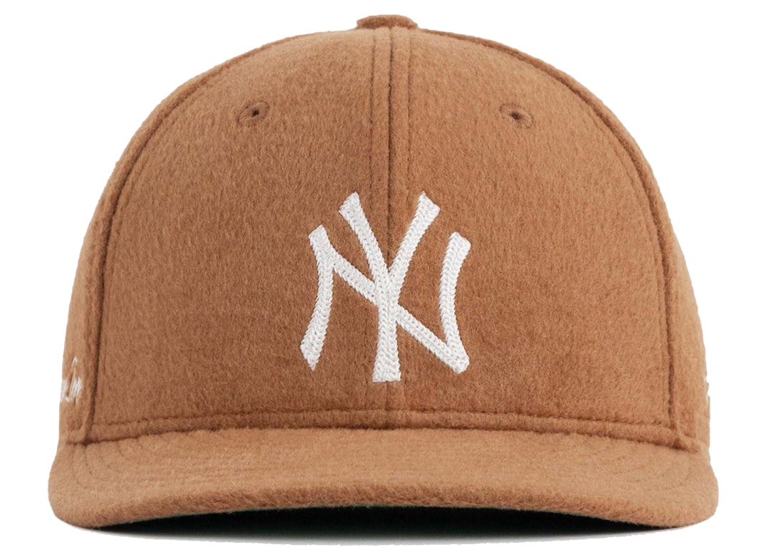 Pre-owned Aimé Leon Dore Aime Leon Dore X New Era Moleskin Yankees Hat Tan