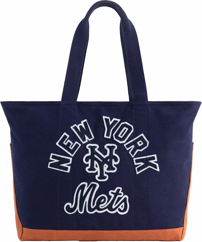 Aime Leon Dore x New York Mets Canvas Tote Bag Navy/Orange - FW23 - FR