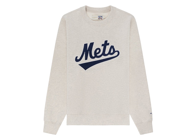 Aime Leon Dore x New York Mets Chainstitch Crewneck Sweatshirt Oatmeal Grey  メンズ - FW24 - JP