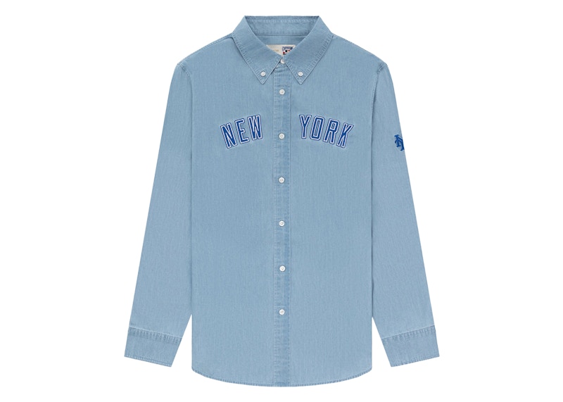トップス Aime Leon Dope Chambray Shirt Denim Aime Leon Dope Chambray Shirt Denim