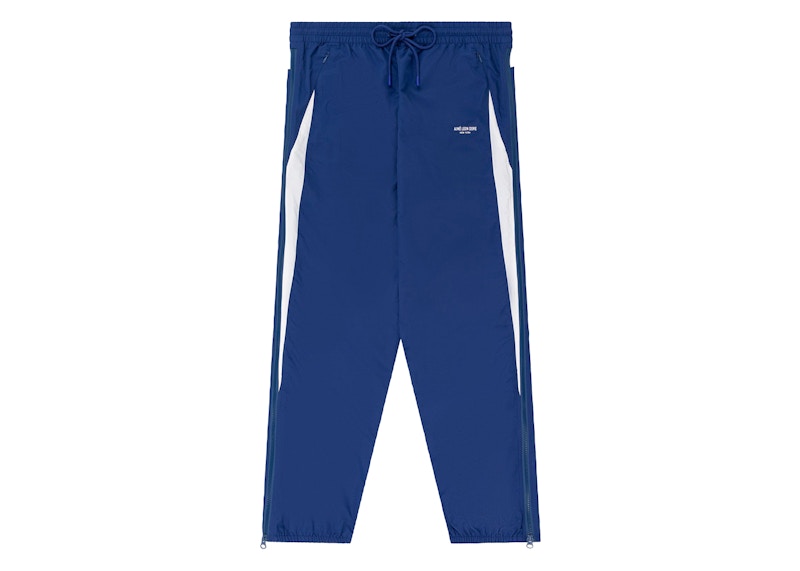 Pre-owned Aimé Leon Dore Men's Aime Leon Dore X New York Mets Nylon Track Pant In Blue