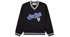 Aime Leon Dore x New York Mets Nylon V-Neck Pullover Black