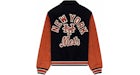 Aime Leon Dore x New York Mets Varsity Jacket Navy/Orange