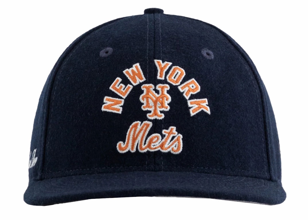 Pre-owned Aimé Leon Dore Aime Leon Dore X New York Mets Wool Hat Navy