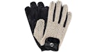 Gants de conduite en crochet Aime Leon Dore x Porsche 356 Marine/Blanc