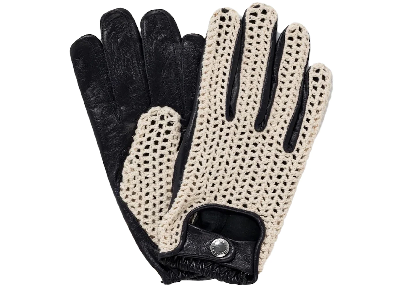 Aime Leon Dore x Porsche 356 Crochet Driving Gloves Navy/White