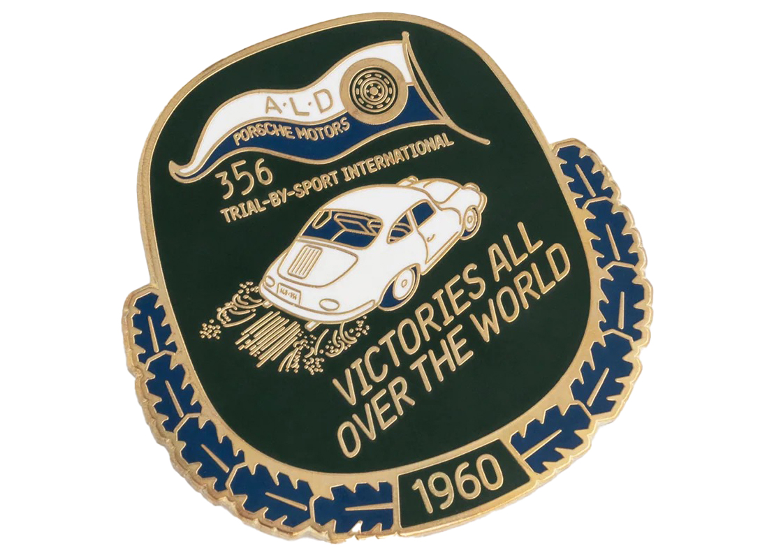 Aime Leon Dore x Porsche 356 Victory Grille Badge Multicolor