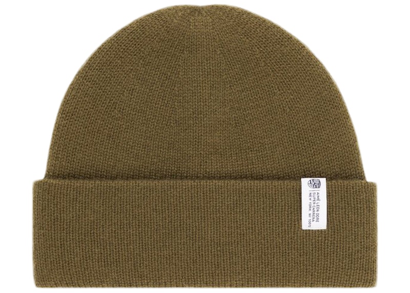 Aime Leon Dore x Porsche 911SC Cashmere Beanie Olive - SS21 - US