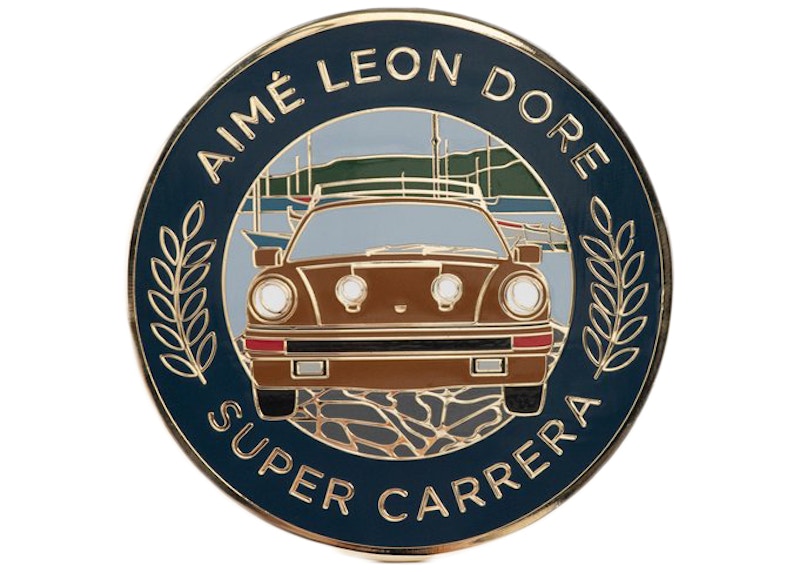 AIME LEON DORE 356 PORSCHE GRILL BADGE-