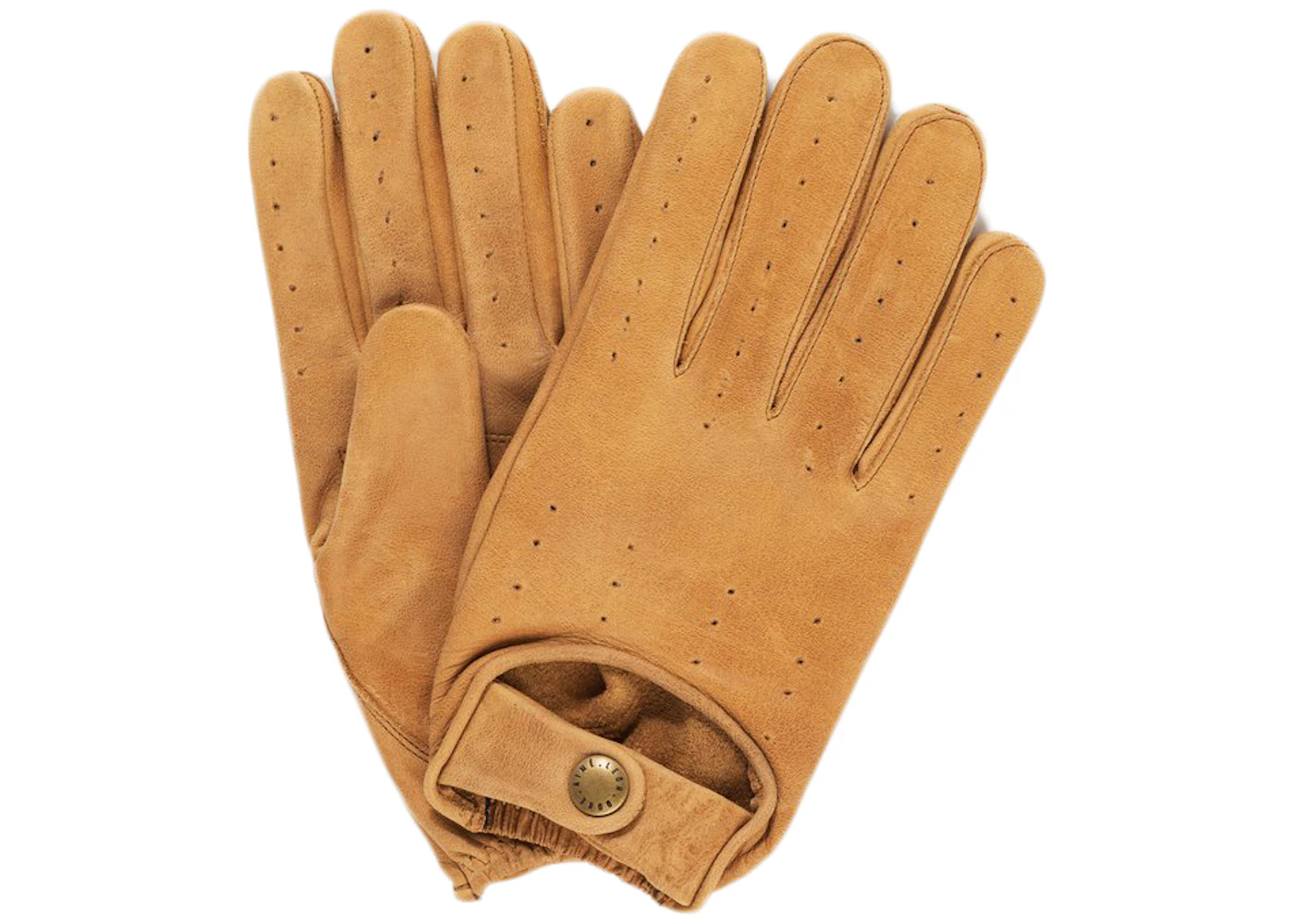 Aime Leon Dore x Porsche 911SC Leather Driving Gloves Brown SS21