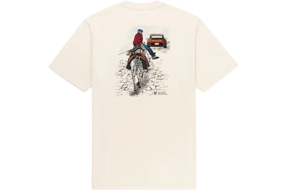 Aime Leon Dore x Porsche 911SC Pappou Graphic T-shirt Off White