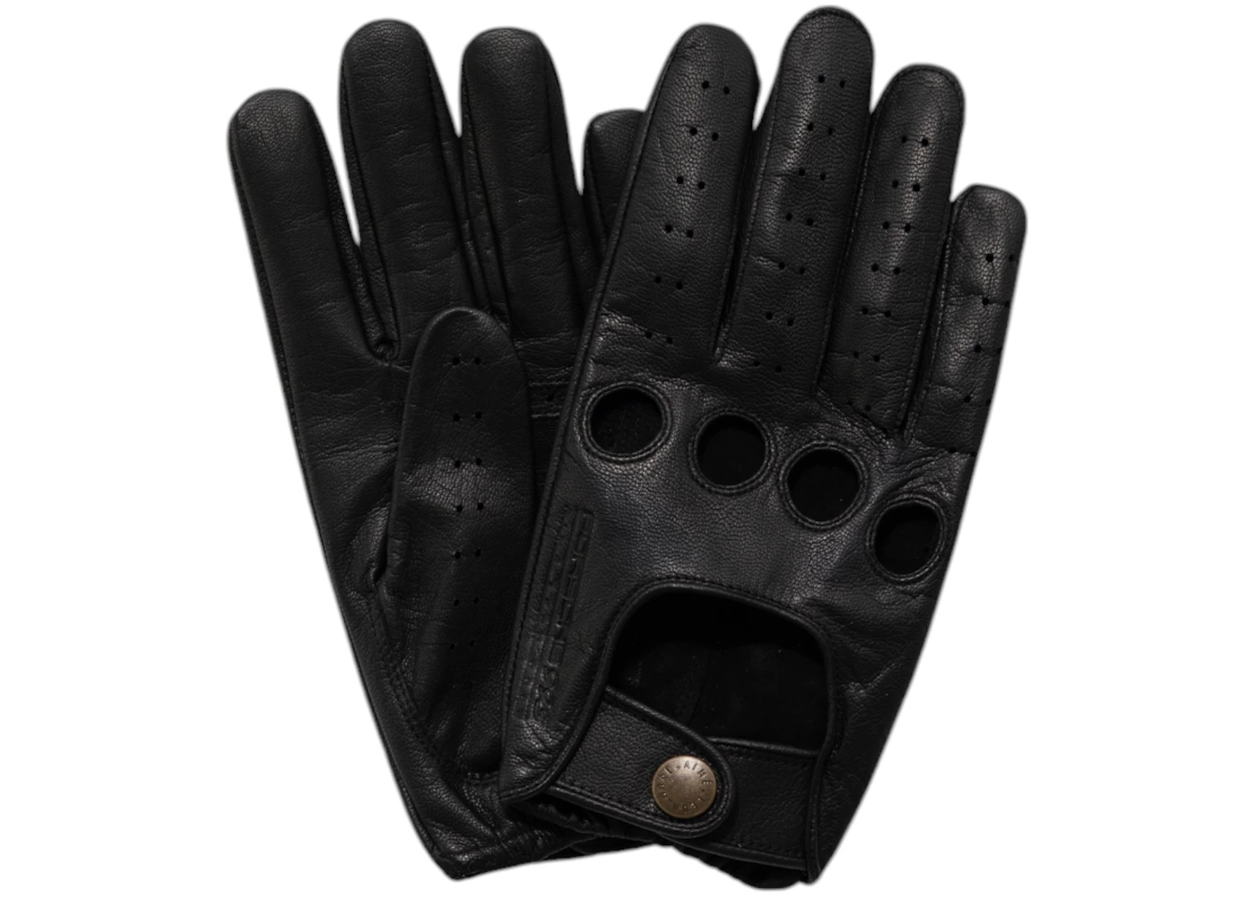 Aime Leon Dore x Porsche 993 Turbo Leather Driving Gloves Black