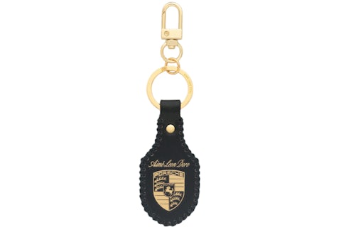 Aime Leon Dore x Porsche 993 Turbo Leather Key Fob Green Men's